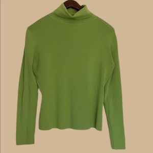 Vintage Green Turtleneck